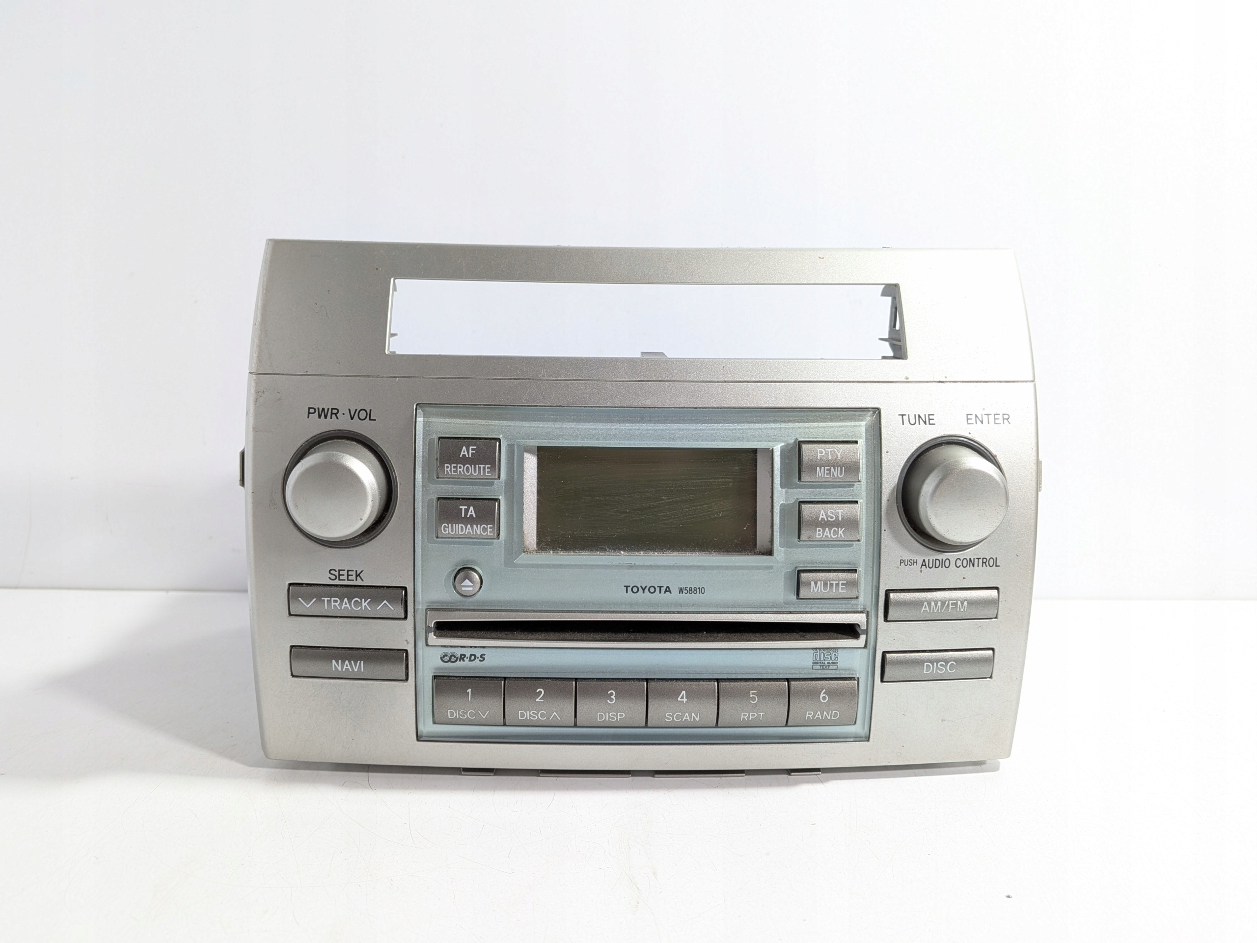 RADIO original CD missing code OE W58810 Toyota Corolla Verso 2 II 04-09