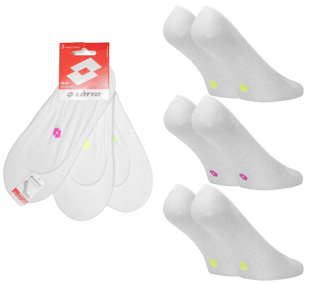 

Stopki Lotto baleriny 3 pack r. 36/41 bawełniane