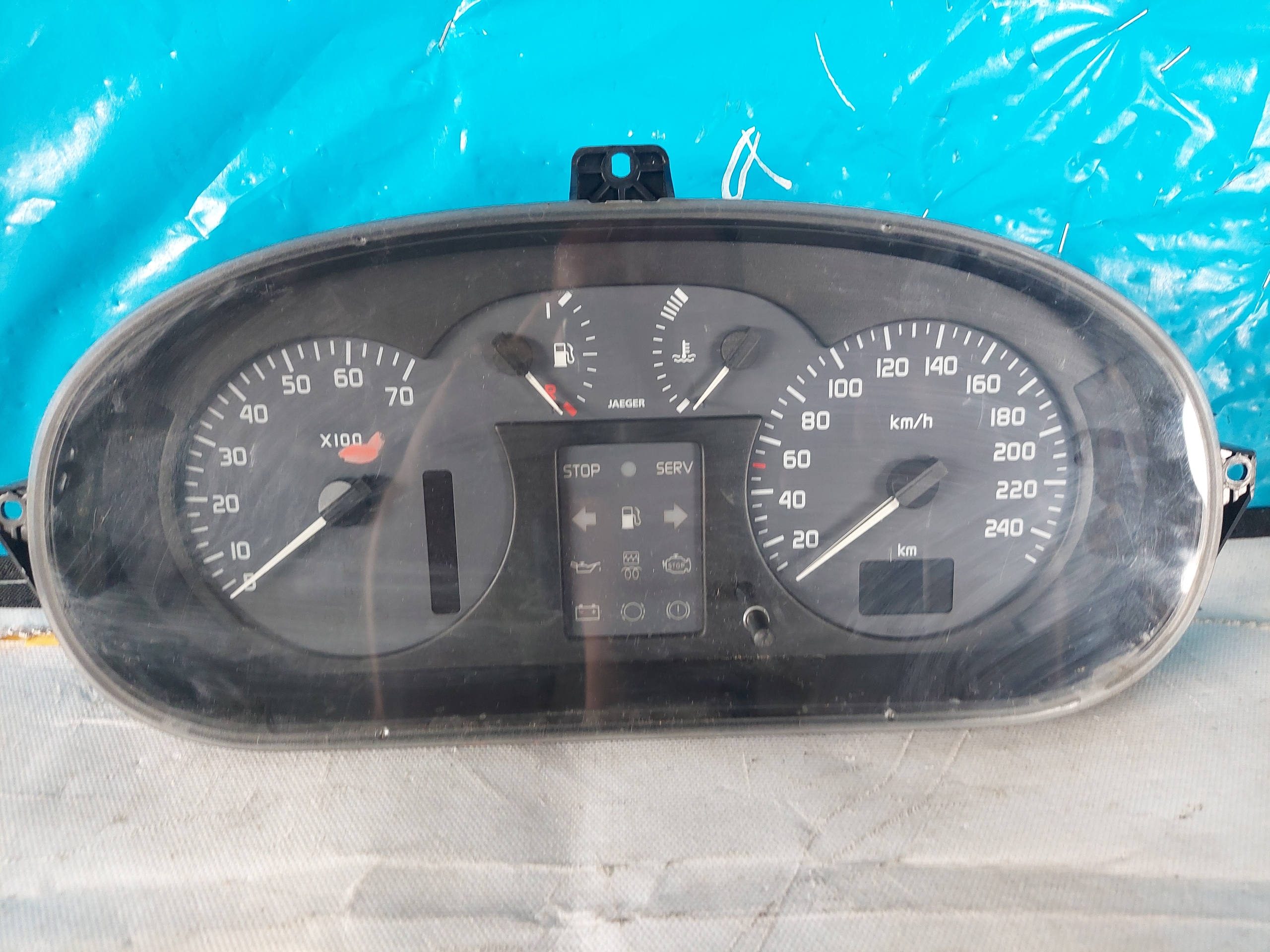dials clock SCENIC and 2.0 16V LIFT AUT 8200038772
