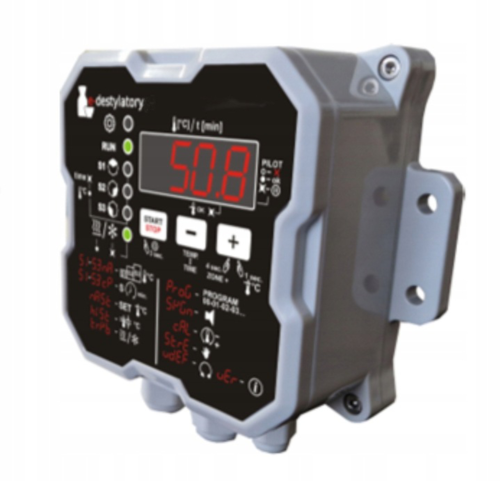 Regulátor E-rtm D201 Ovládač pre udiareň, sušiareň 4.5 kW bez káblov