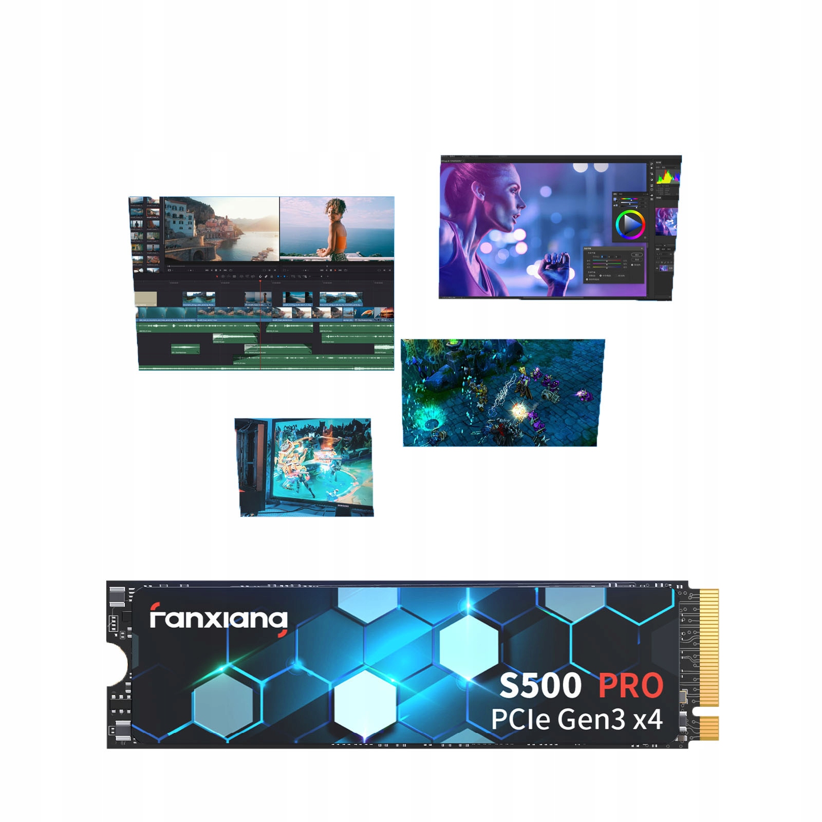 Dysk SSD Fanxiang S500Pro 2TB M.2 PCIe Producent Fanxiang