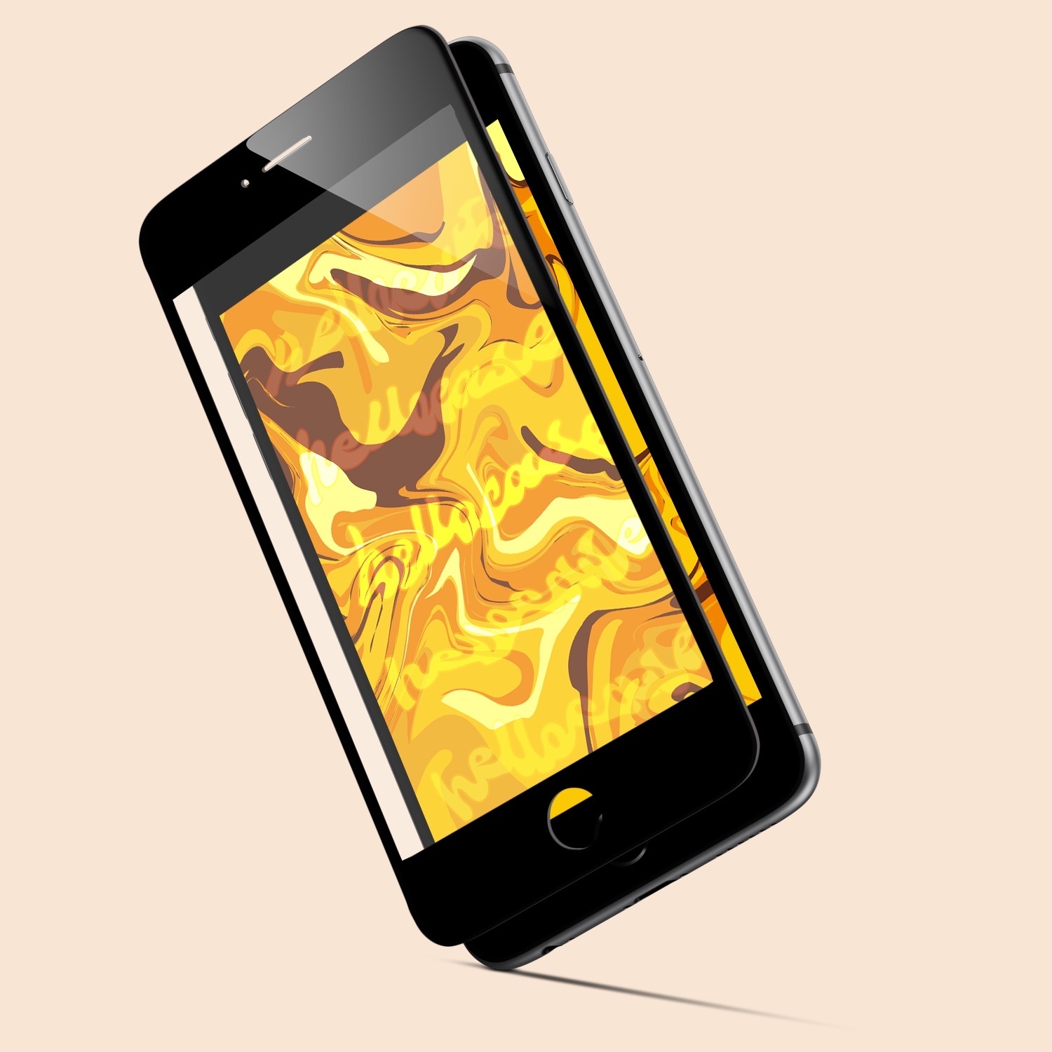 SZKŁO HARTOWANE DO APPLE IPHONE 6 / 6S / 7 / 8 / SE 2020 OCHRONNE 9H 5D Grubość szkła 0.3 mm