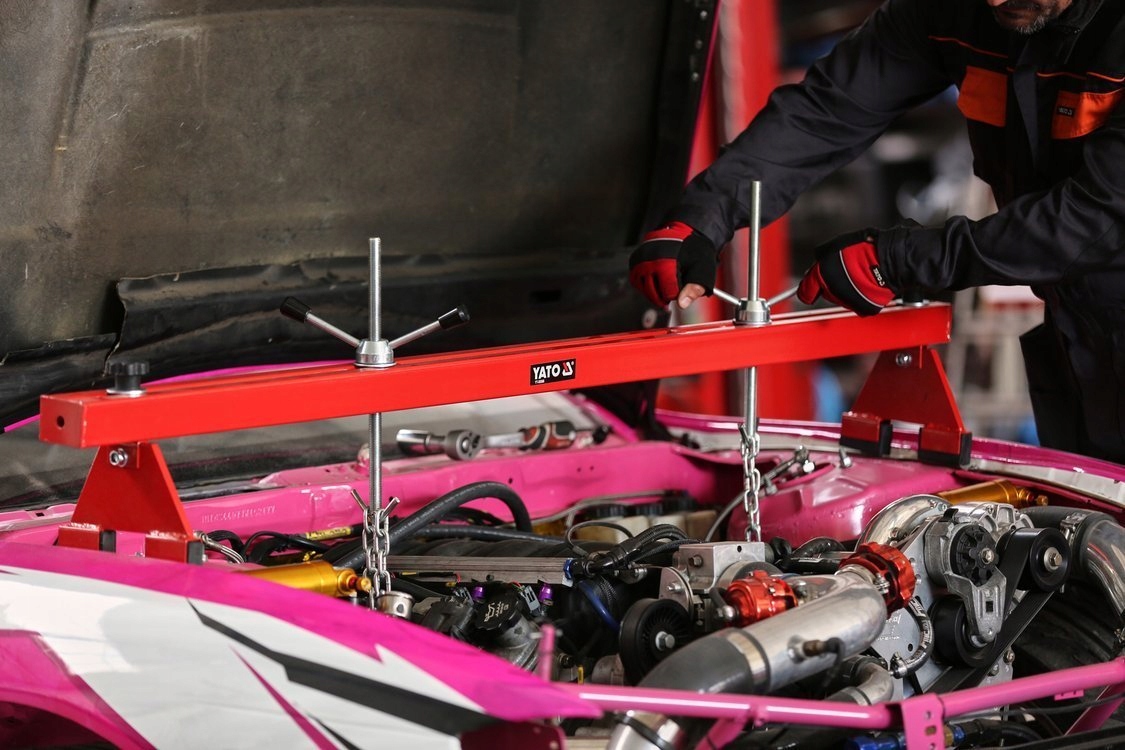 YATO BELKA DO PODWIESZANIA SILNIKA UDZWIG 500KG Producent code YT 55568