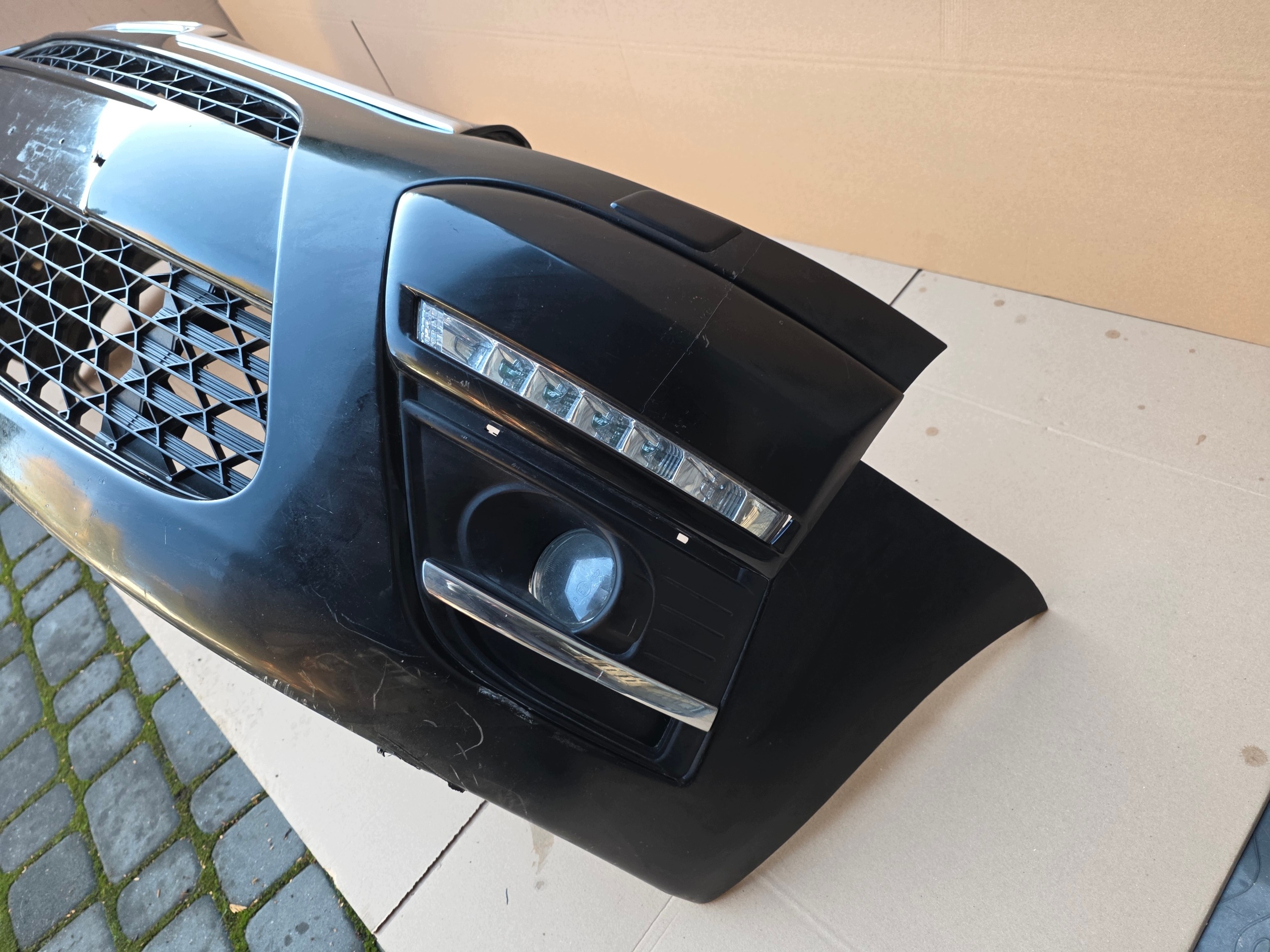 bumper front front CITROEN C4 PICASSO and LIFT LED xenon washers