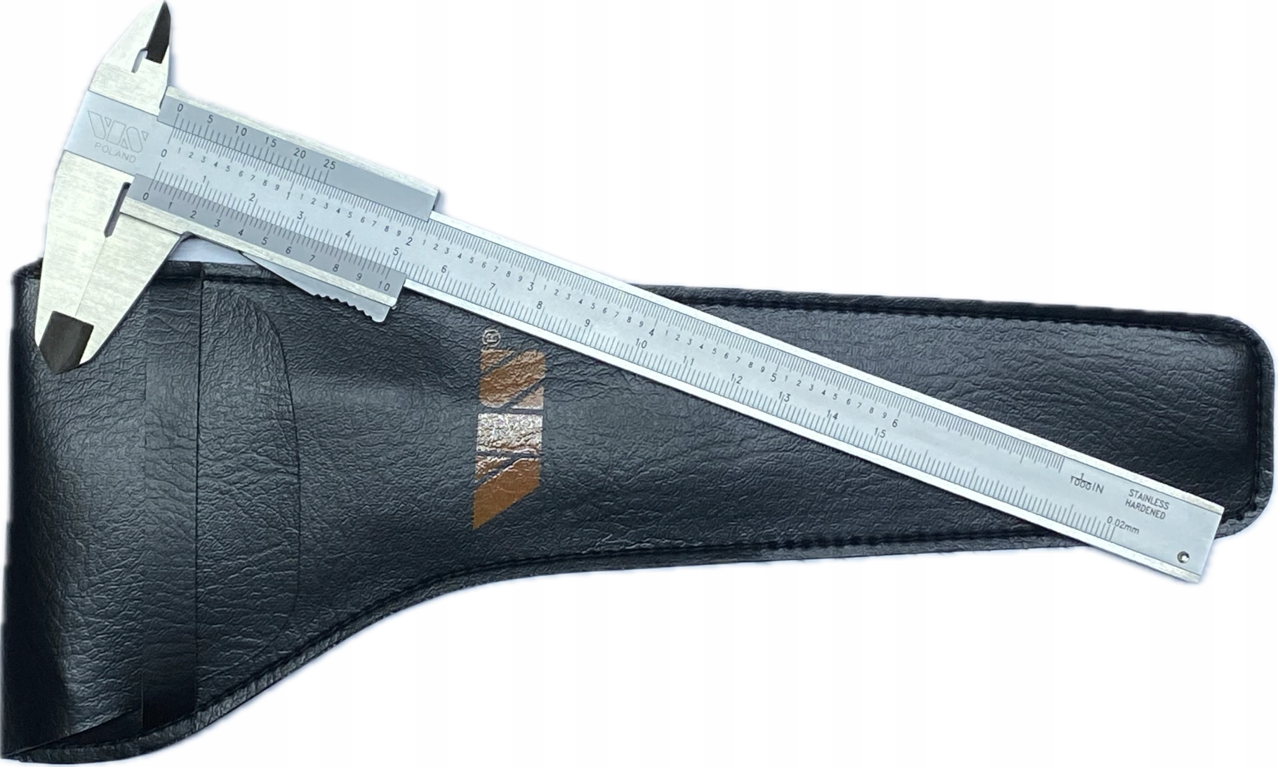 Suwmiarka noniuszowa analogowa VIS 150 mm 0,02 z przyciskiem Rodzaj analogowa