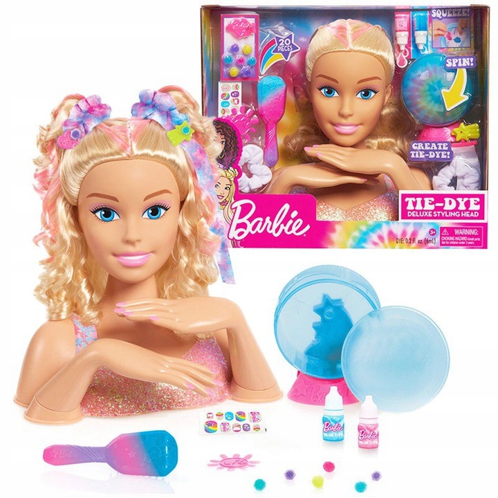 

Barbie Głowa Do Stylizacji Deluxe Tie Die