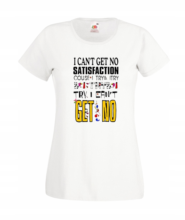 

XXL Koszulka Damska Rolling Stones No Satisfaction