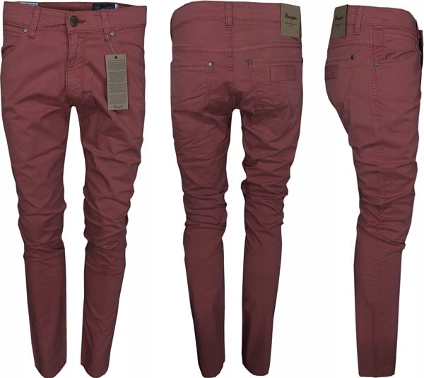 

Wrangler Larston Spodnie Bawełniane W30 L34