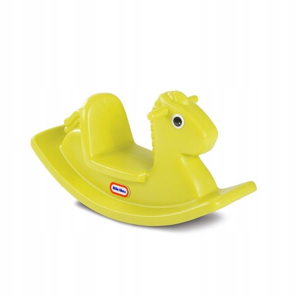 Little Tikes Koń na biegunach żółty