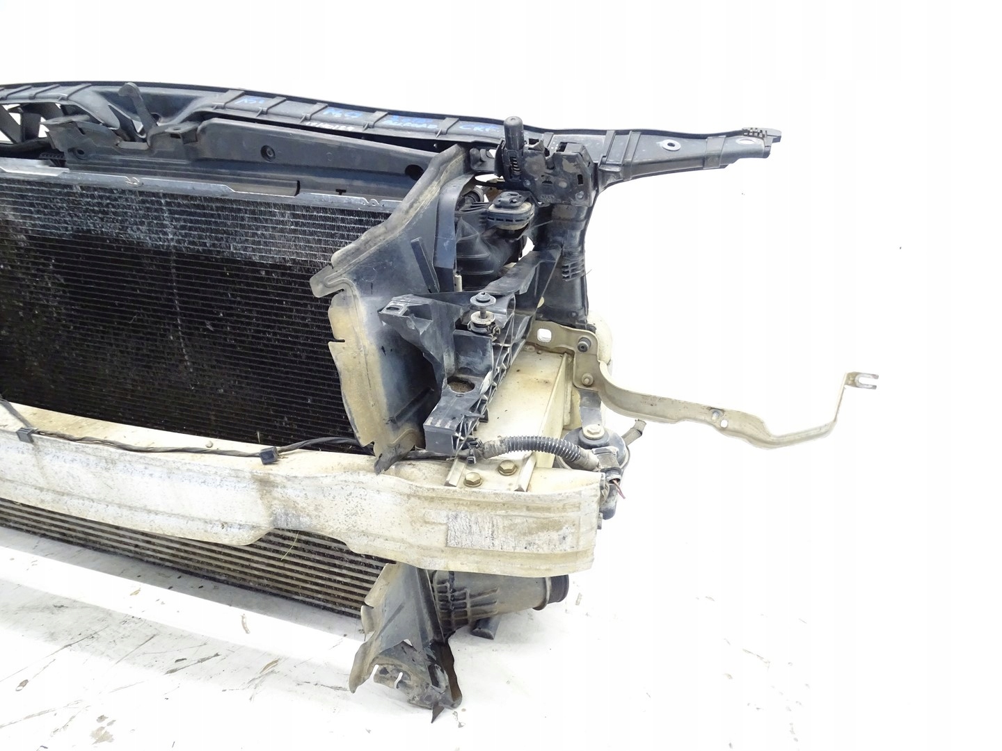 support panel for radiators complete pillar fans AUDI A6 C7 LIFT 3.0 TDI