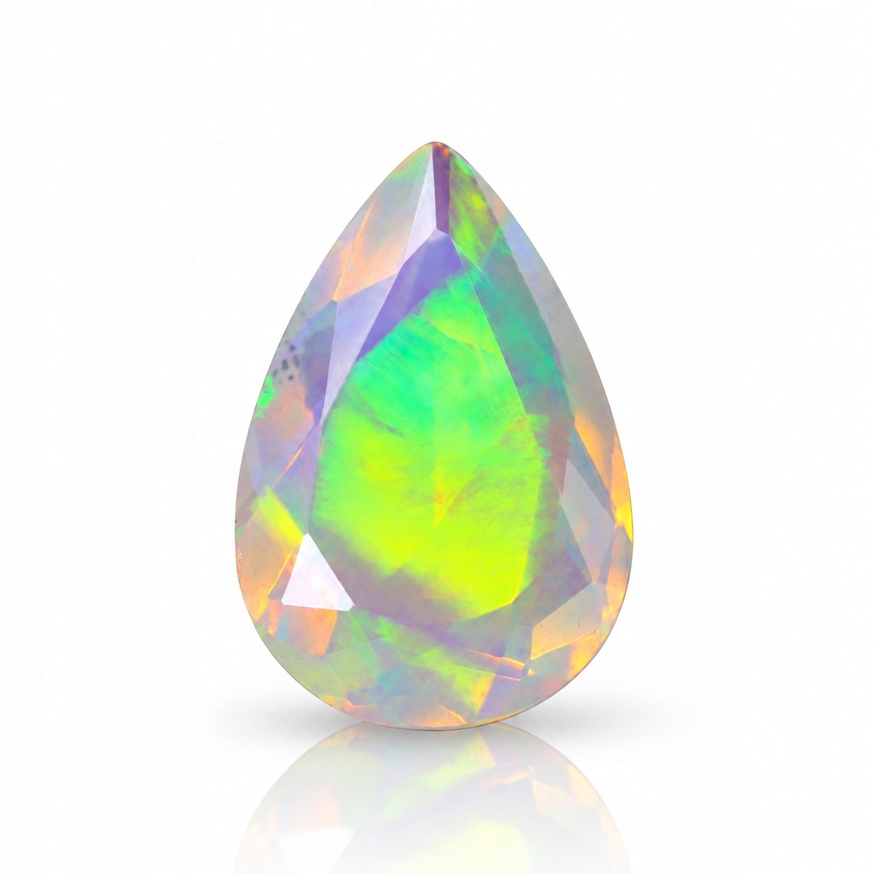 Přírodní opál 1.88 ct Lžička Etiopie certifikát Wbd