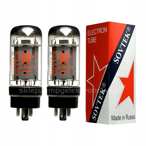 Elektrónová lampa 6L6WXT+ Sovtek 2 ks vybraný pár