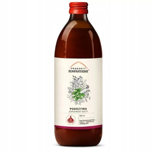 

Produkty Bonifraterskie Sok z Pokrzywy, 500ml