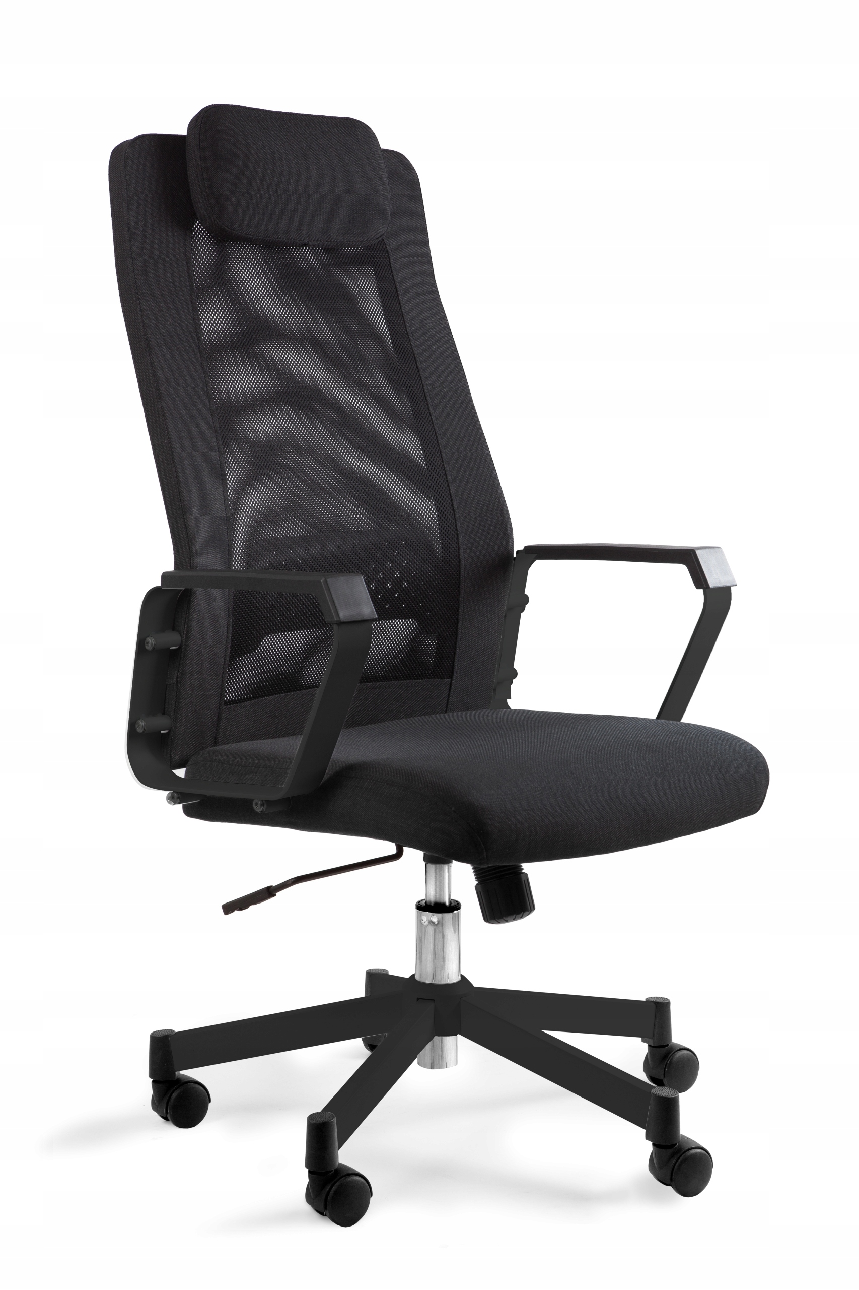 Krzesło Biurowe FOX Czarno Czarne Obrotowe Siatka EAN (GTIN) 5908242415109