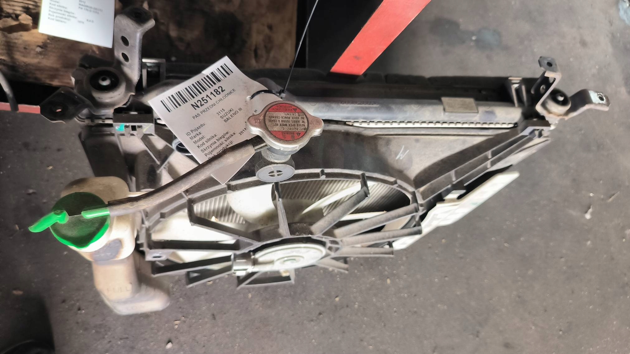 Schlossträger Kühler HA223000-6163 1.2 SUZUKI BALENO III