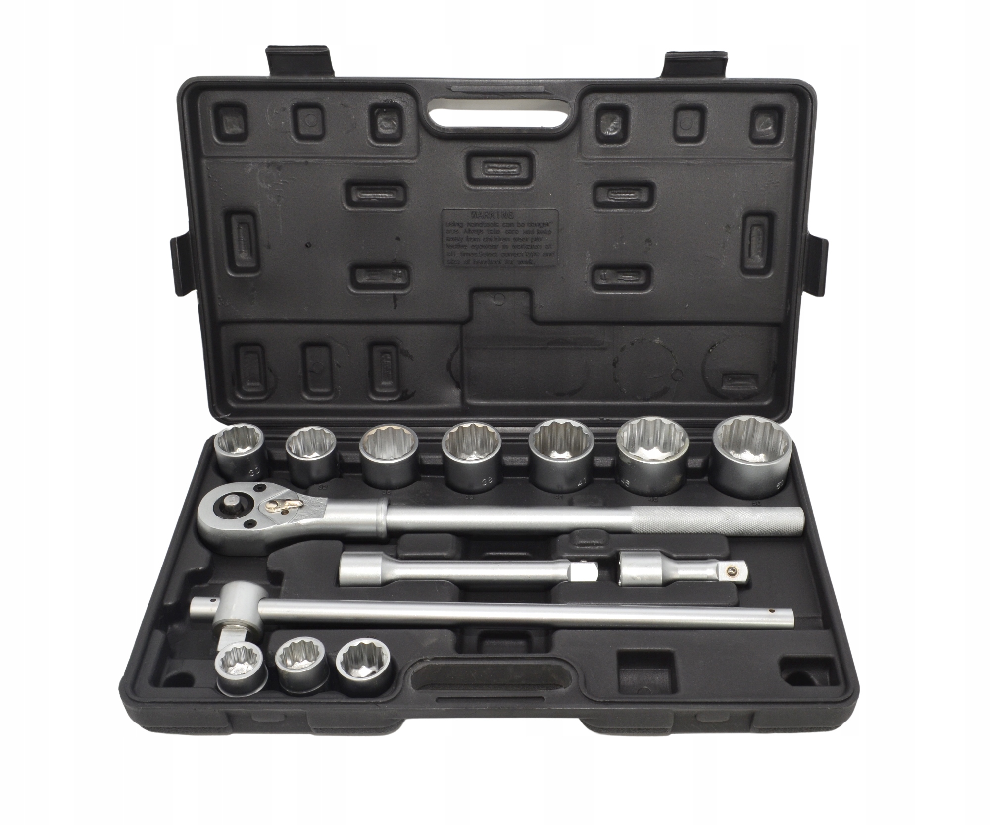 Sada 12-HRANNÝCH Nástrčných Kľúčov 14 Prvkov 3/4" Awtools