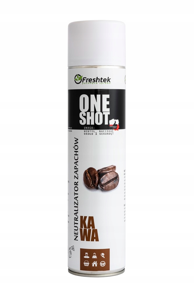 

Neutralizator zapachu One Shot 600ml zapach Kawa