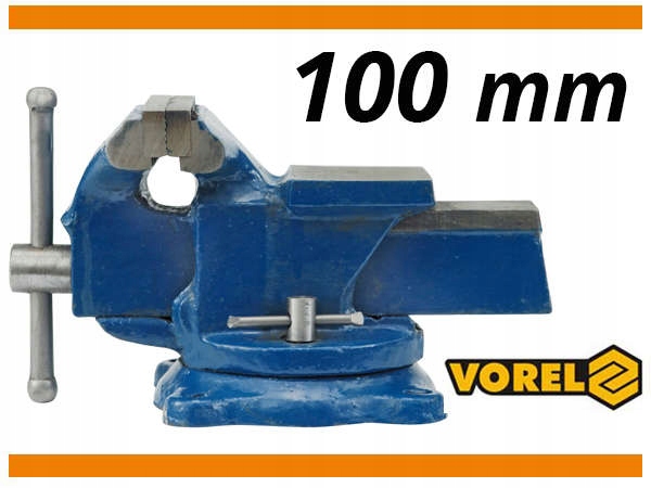 IMADŁO ŚLUSARSKIE OBROTOWE 100MM Z KOWADŁEM VOREL Kod producenta 36037