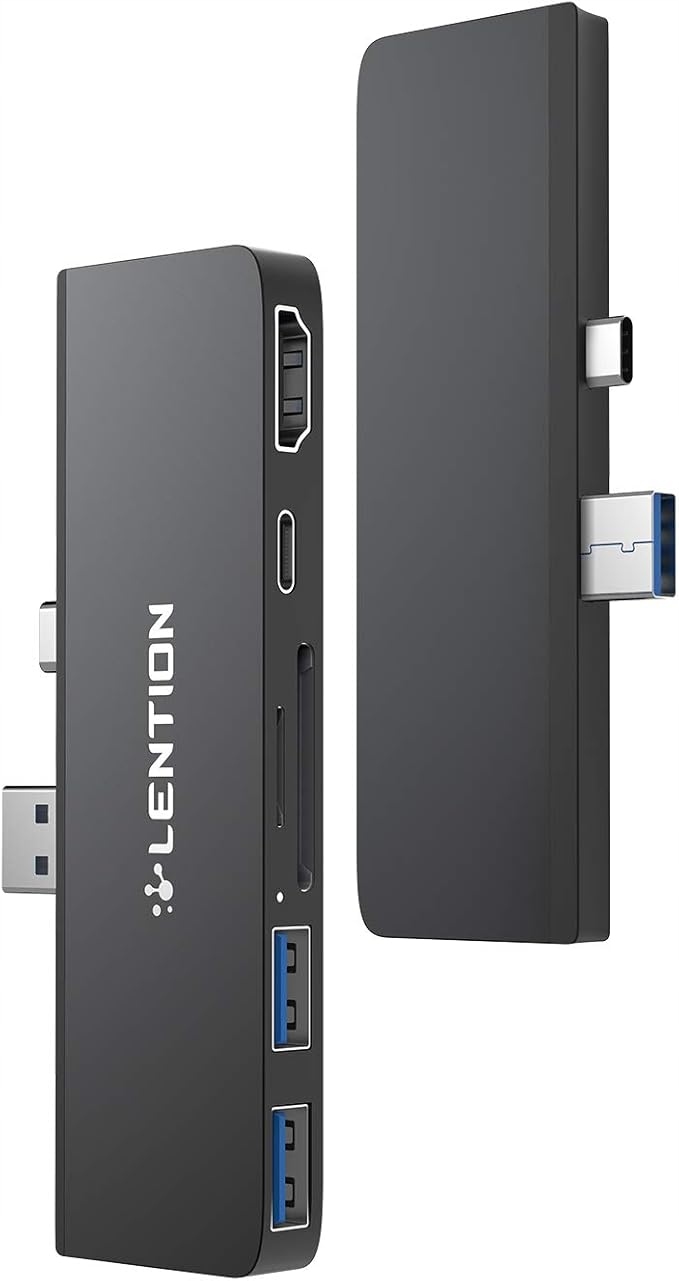 Hub USB-C 7w1 do Surface Pro 7 HDMI 4K/60Hz SD USB 3.0 PD