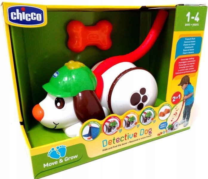 

Chicco pies detektyw pchajka 12M+