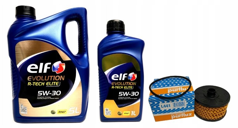 ELF EVOLUTION RN-TECH ELITE RN17 5W30 6L + FILTR