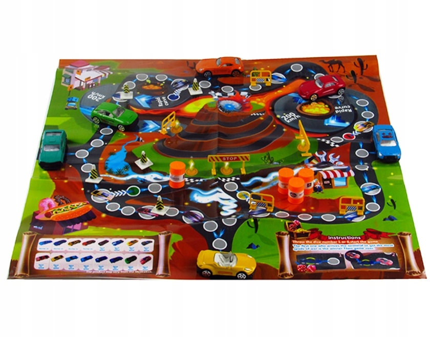 CARS CIĘŻARÓWKA Z RESORAKAMI TIR Z WYRZUTNIĄ 55 cm Model brak