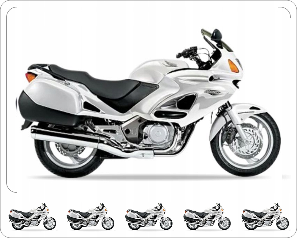 Samolepky Juula Pro Honda Nt 650 V Deauville 2002-2005 Bílé NH138