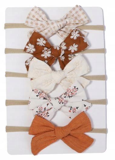 

Opaska Na Głowę Zestaw dla niemowląt Komplet 5 szt