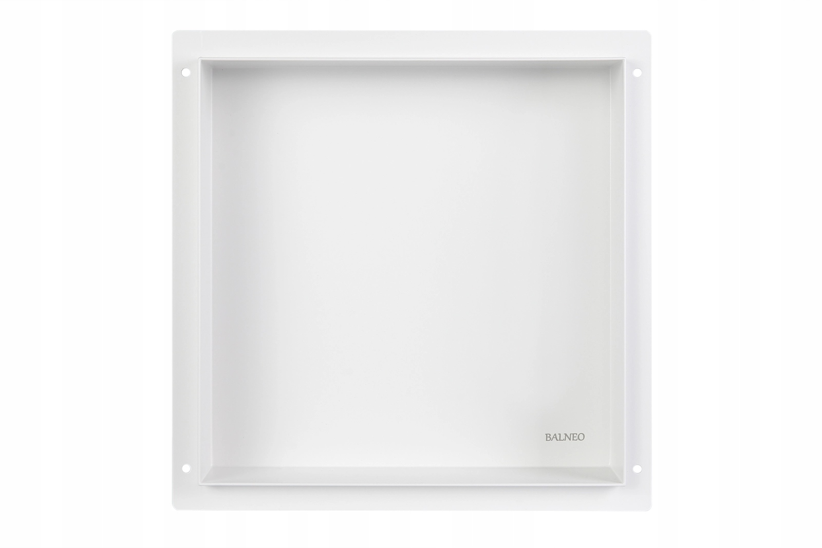 Wall-box No Rim White bezrámová výklenková polica biela 30x30x7 cm OB-WH1-NR