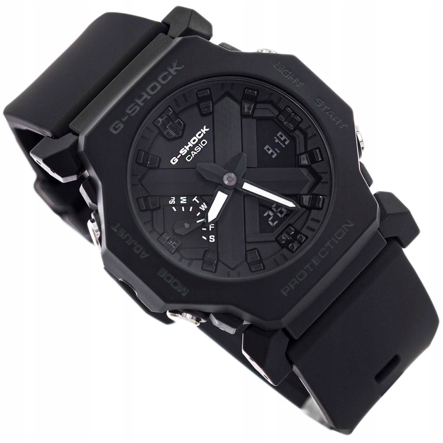 Hodinky Casio G-shock GA-2300-1AER Černé S Řemínkem Vodotěsné 200M