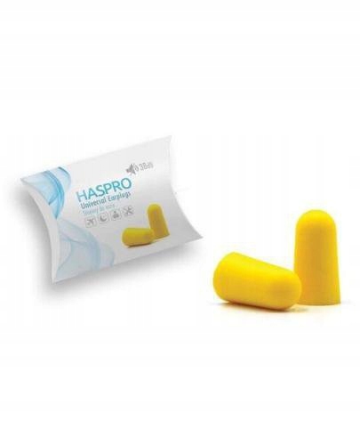 

Stopery jednorazowe Haspro 1P Foam żółte 1 para