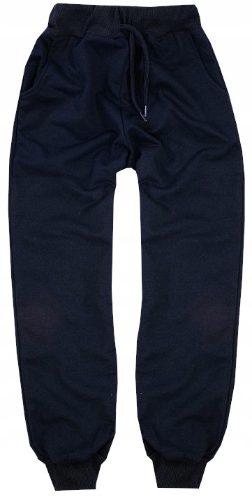 SPODNIE DRESOWE CHŁOPIĘCE GRANAT 134/140 (12) H703C