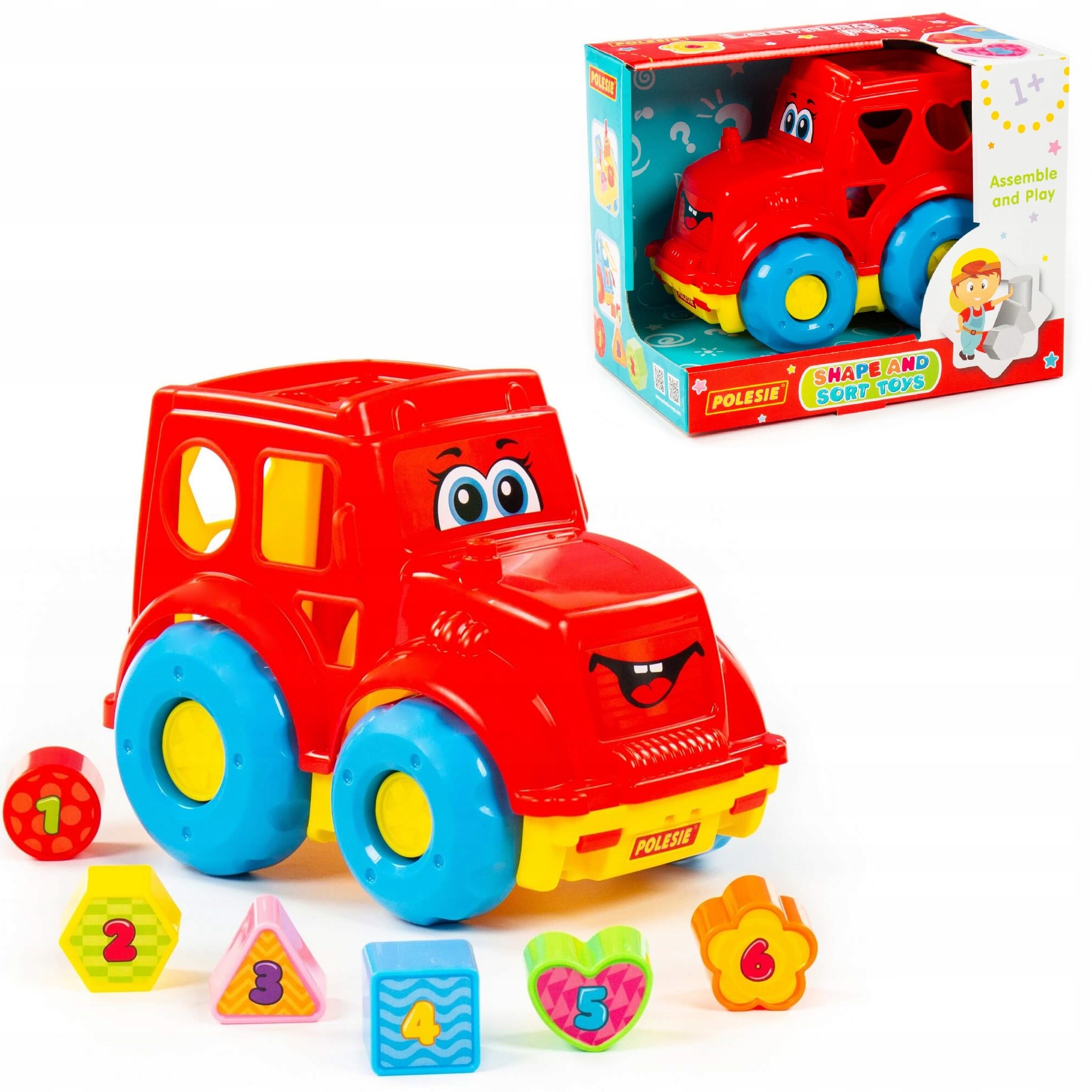 

Zabawka Edukacyjna Sorter Klocków Pierwsze Klocki