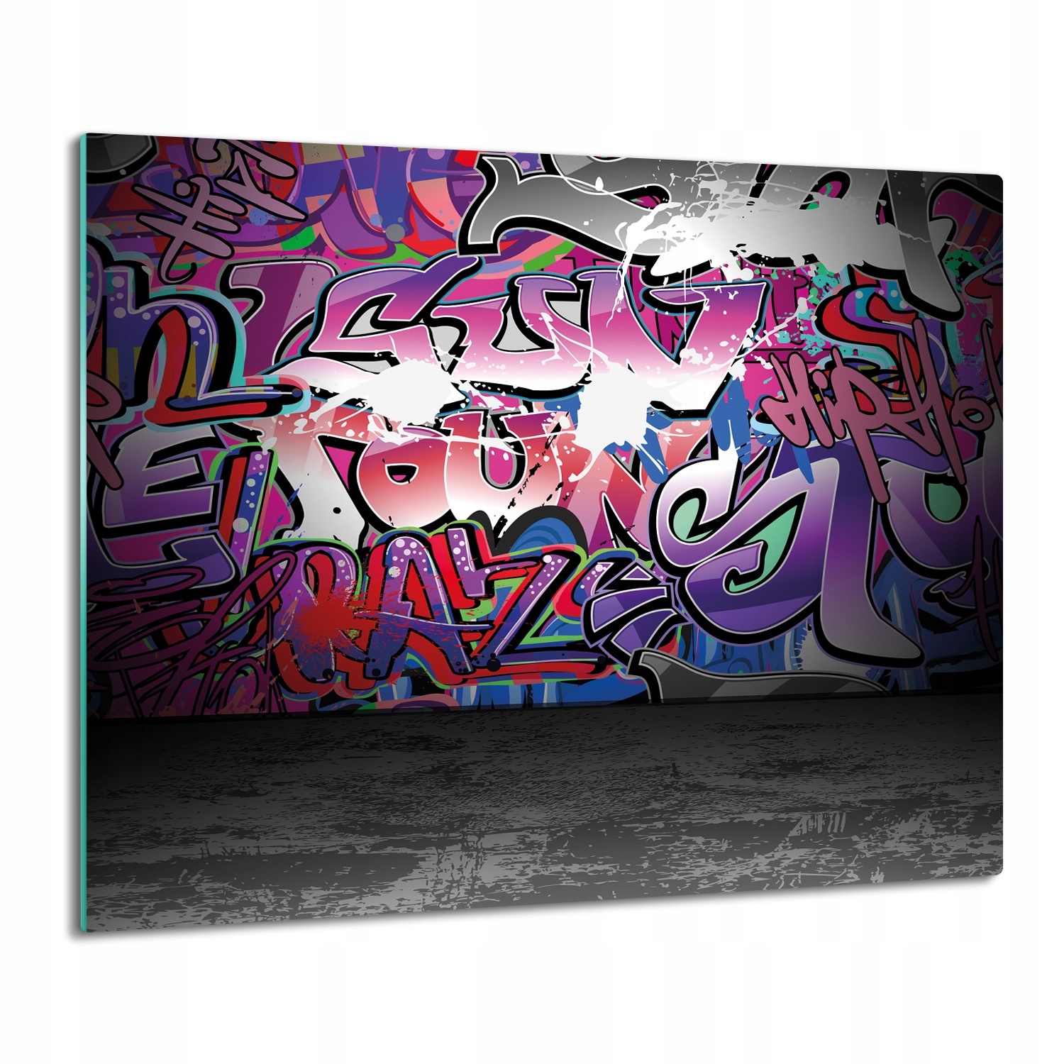Kuchyňská krytka s fotografií Graffiti ulice zeď 60x52