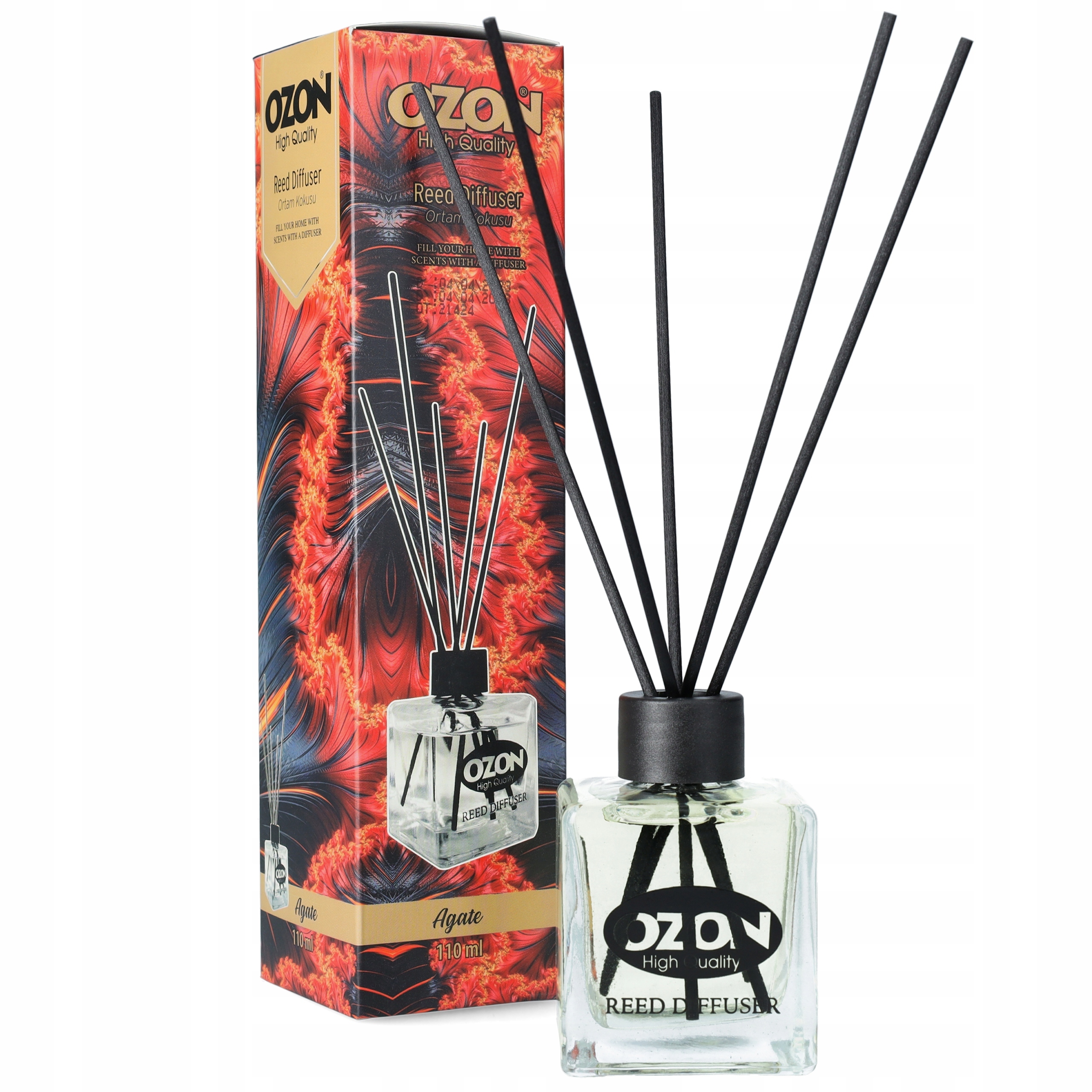 OZON Dyfuzor zapachowy trzcinowy Agate 110 ml
