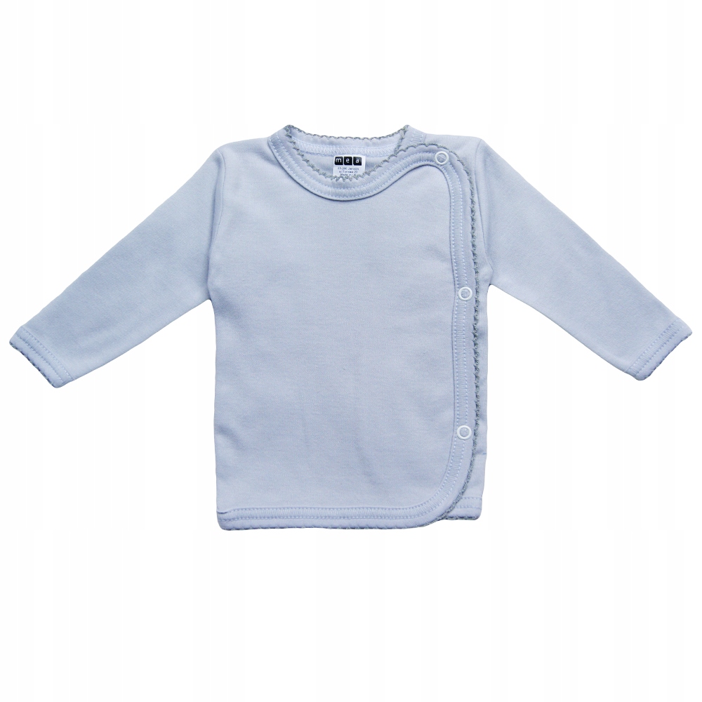 Koszulka kopertowa kaftanik 5 sztuk r. 68 bawełna Rękaw długi rękaw