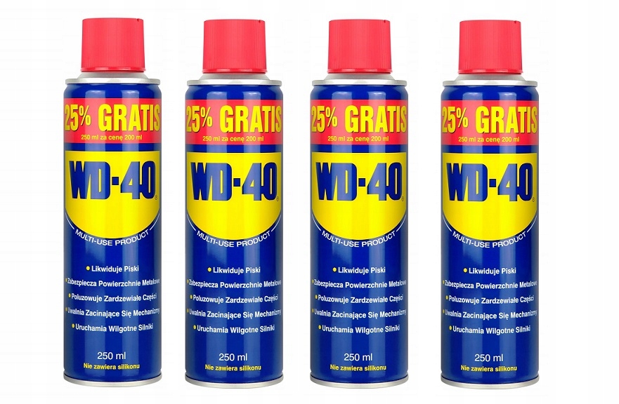 

WD-40 250 ML Preparat Wielofunkcyjny Odrdzewiacz
