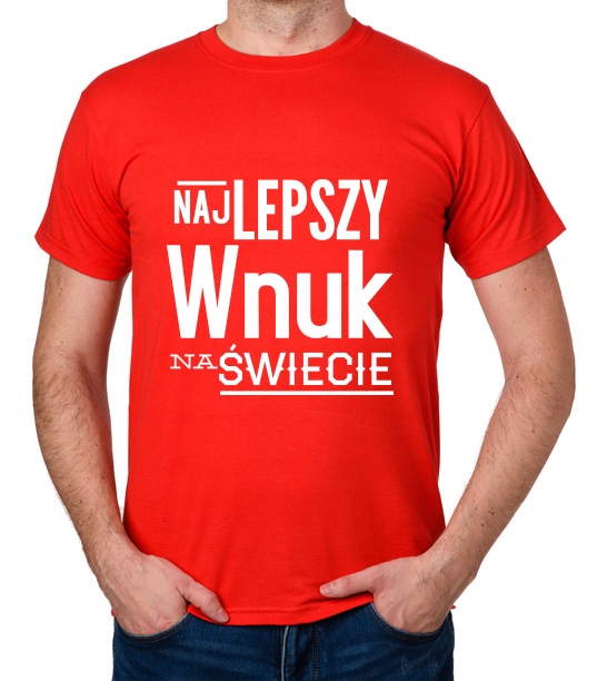 

koszulka Dla Wnuka Najlepszy Wnuczek prezent