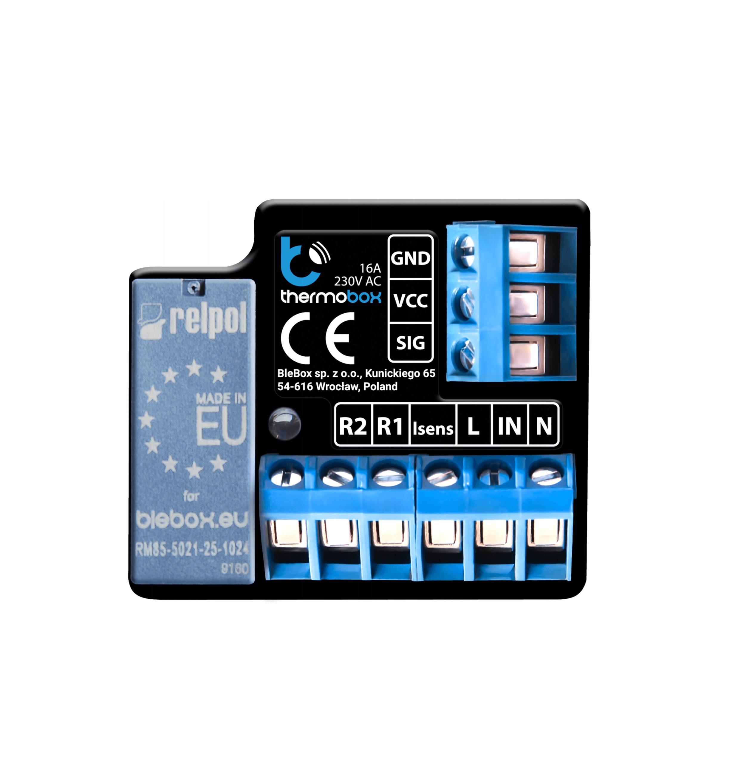 Blebox ThermoBox – ovládač WiFI pre radiátory – regulátor teploty