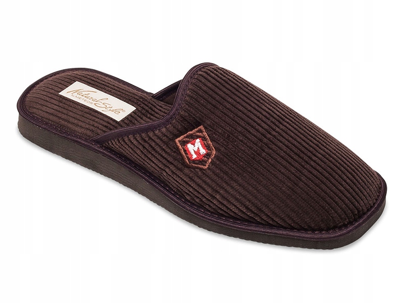

Kapcie męskie Natural Style NS-251 Brązowe 41