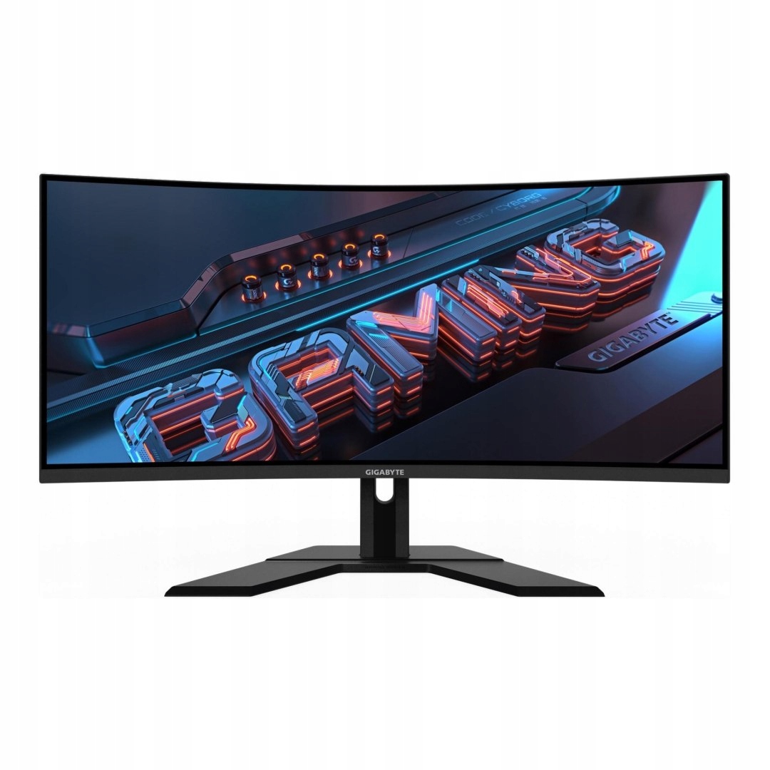GIGABYTE G34WQC ウルトラワイド UWQHD 144hz ジャンク Gigabyte G34wqc - Niska cena na Allegro
