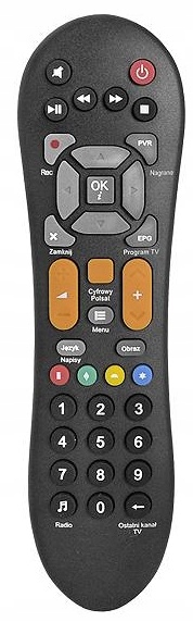 Pilot Cyfrowy Polsat HD7000 HD6000 HD5500S HD2000 Marka bez marki