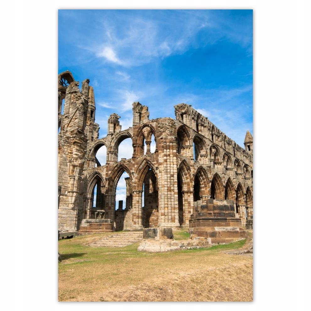 

Plakat 62x93 Ruiny pod ładnym niebem