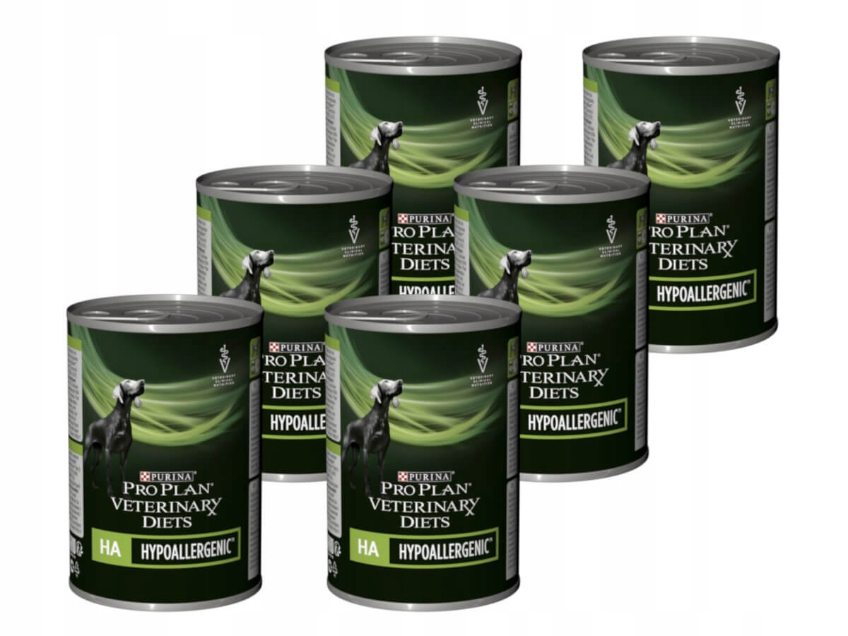 Levně Purina Pro Plan Veterinary Diets Ha HypoAllergenic psí konzerva 6 x 400 g