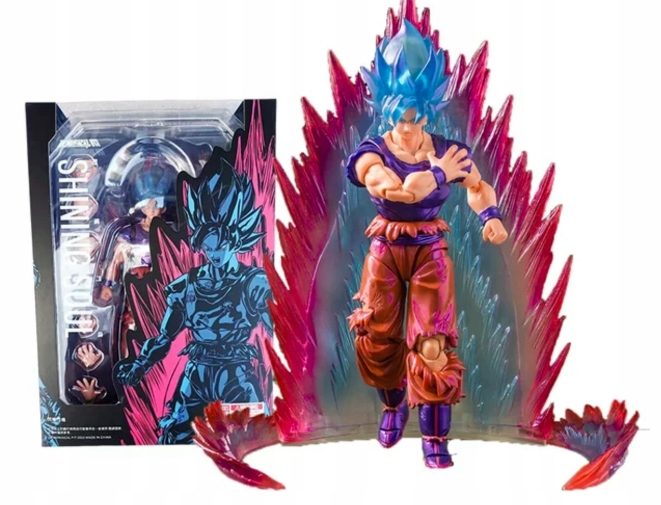 Pohyblivá figurka Dragon Ball Son Goku Shining Soul 15 cm s Pl