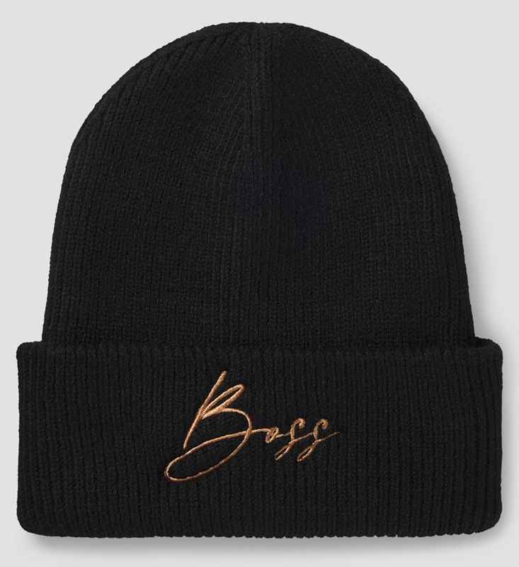 Czapka zimowa Boss Equestrian Beanie High Cuff Black