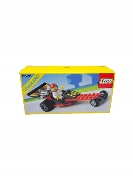 nový Lego systém Legoland Town 6526 Red Line Racer Misb 1989