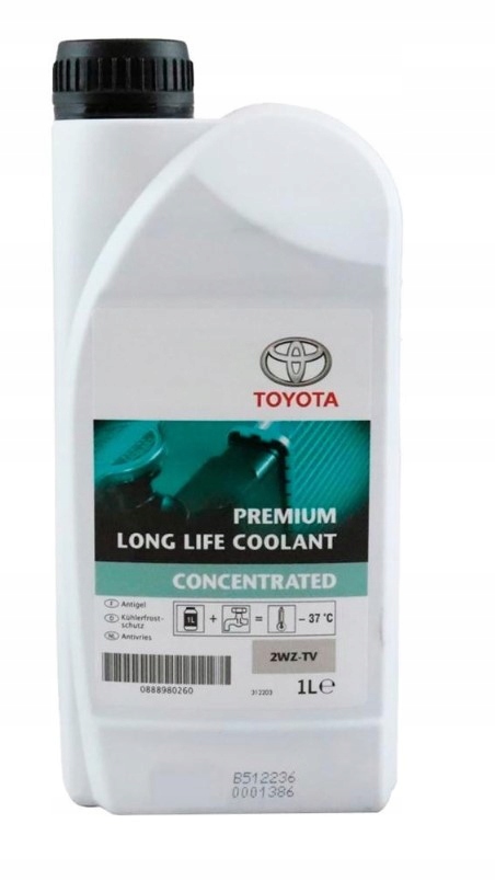 Toyota Oe 2WZ-TV1L Zielony Płyn Chłodniczy! Proace Koncentrat
