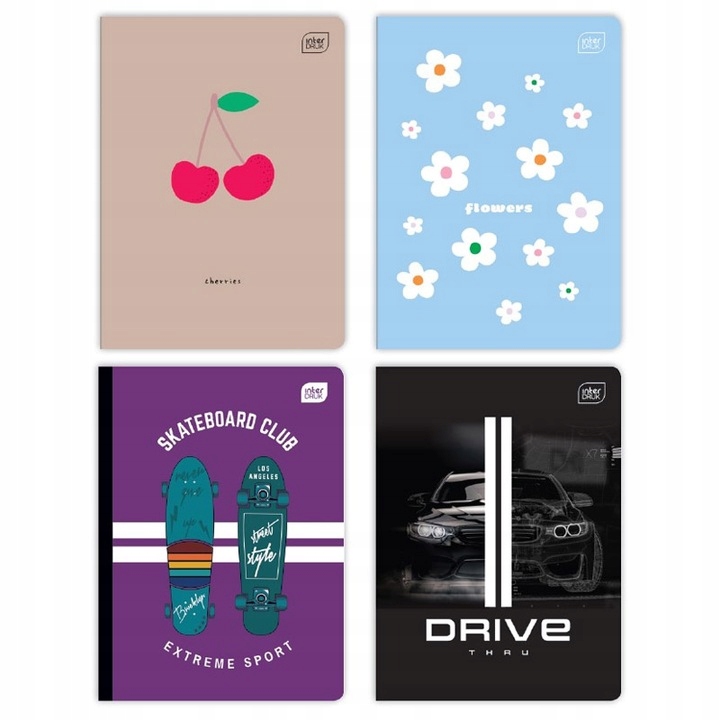 Zeszyt A5 32 gładki INTERDRUK