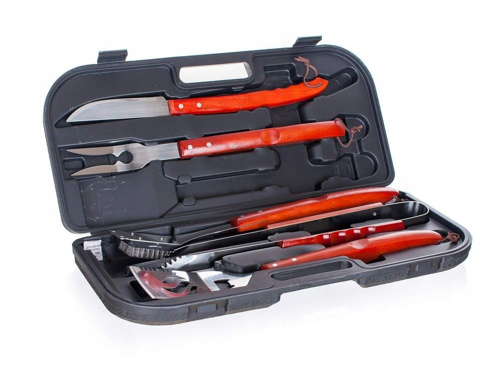 Sada na grilování v kufříku Happy Green (5 ks)